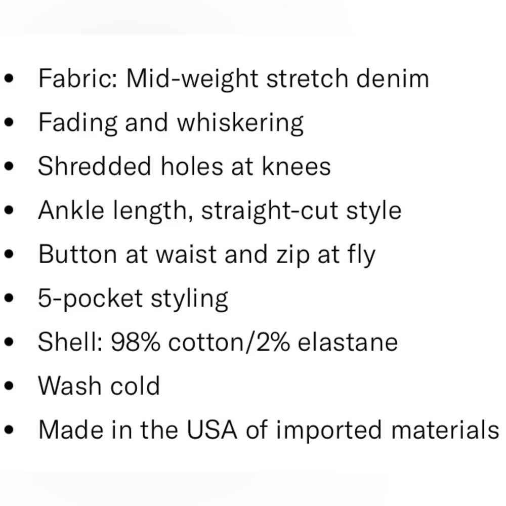 Paige Sarah Straight High Rise Jean - Picture 7 of 7